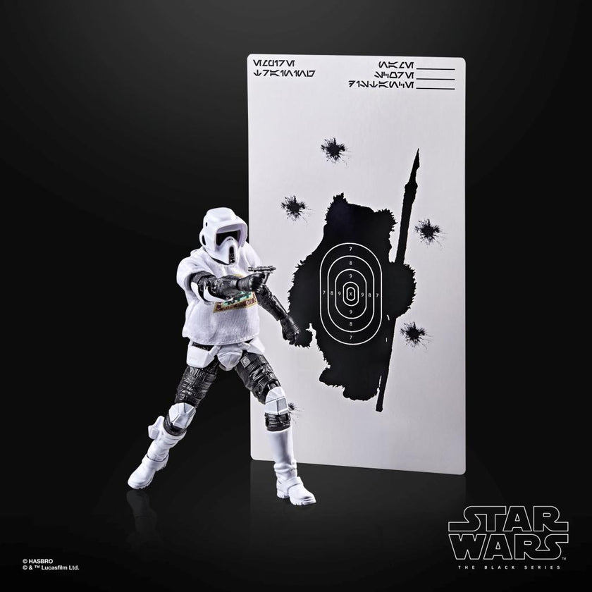 STAR WARS - Scout Trooper "May the 4th be.."  - Fig. Black Series 15cm