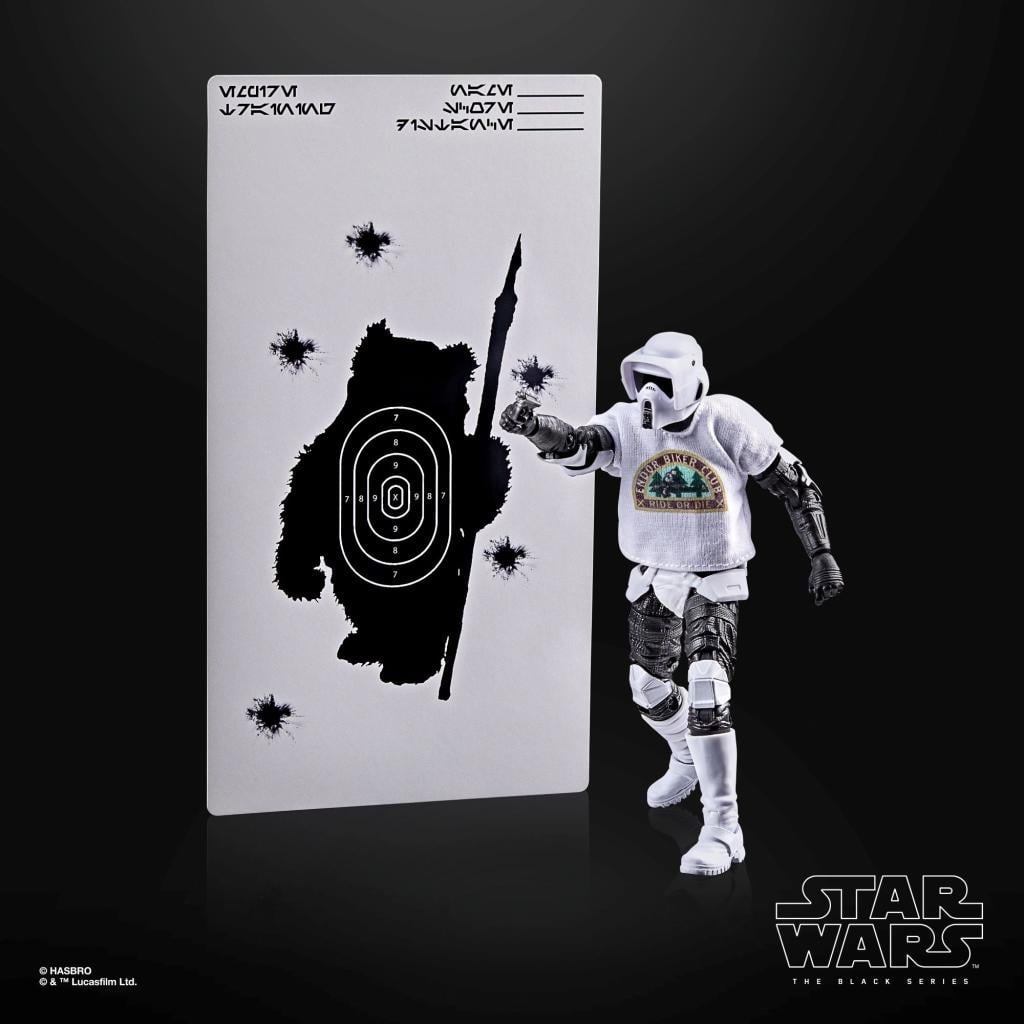 STAR WARS - Scout Trooper "May the 4th be.."  - Fig. Black Series 15cm