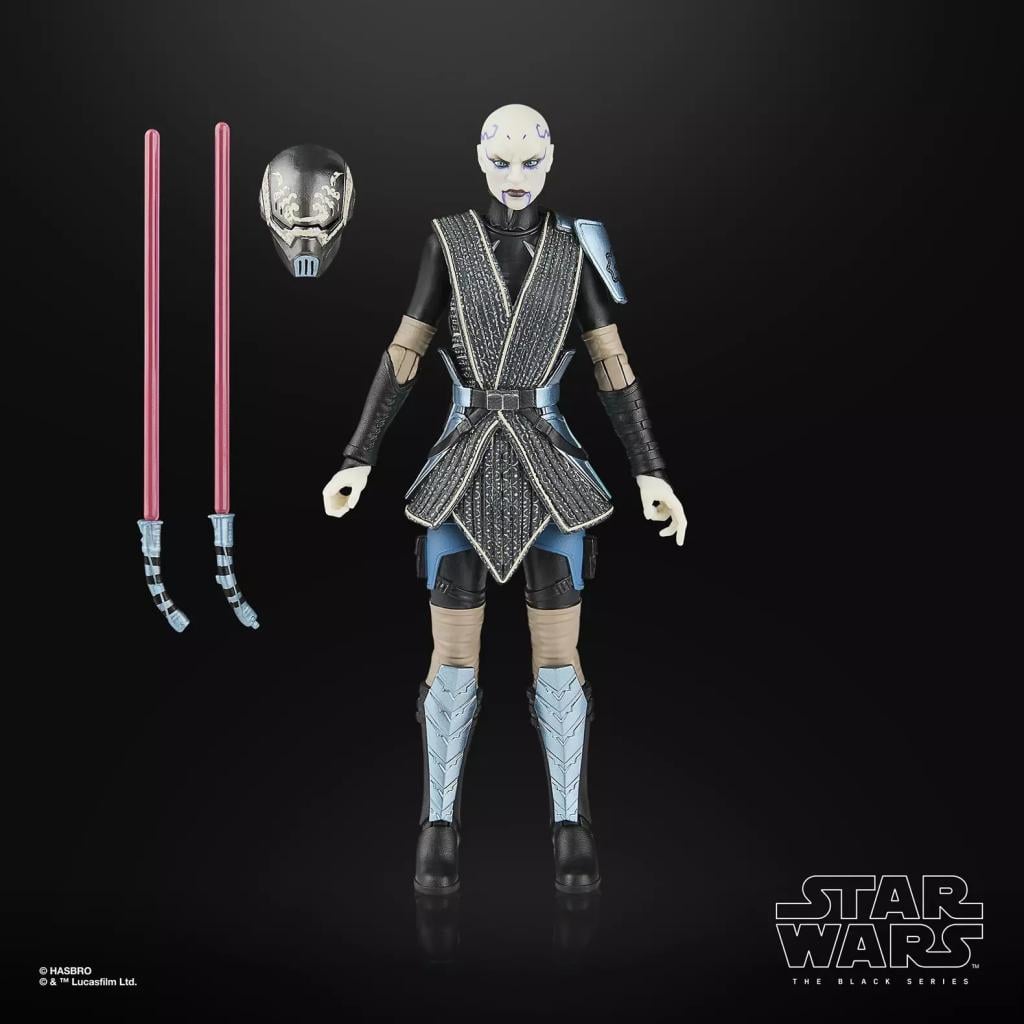 THE CLONE WARS - Asajj Ventress (Bounty Hunter) -Fig Black Series 15cm