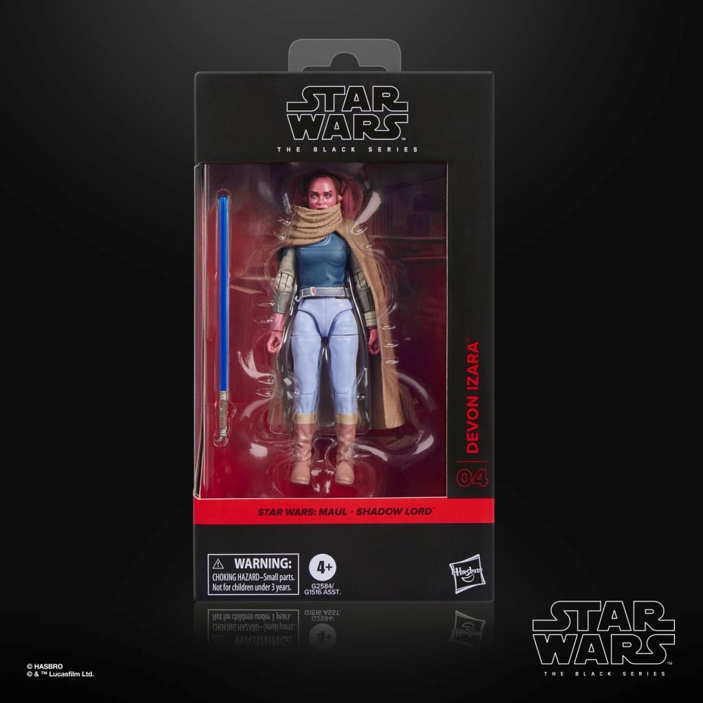 MAUL : SHADOW LORD - Devon Izara - Figurine Black Series 15cm
