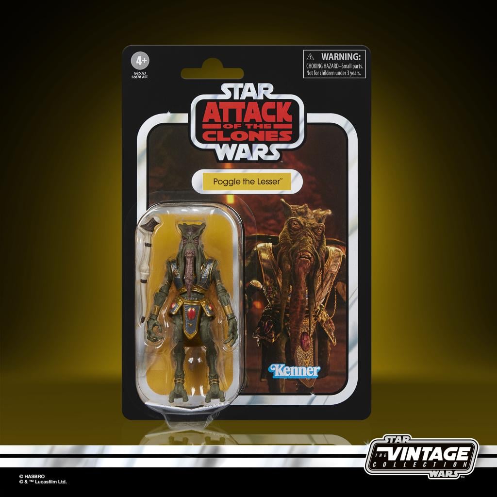 STAR WARS 2 - Poggle the Lesser - Figurine Vintage Collection 10cm