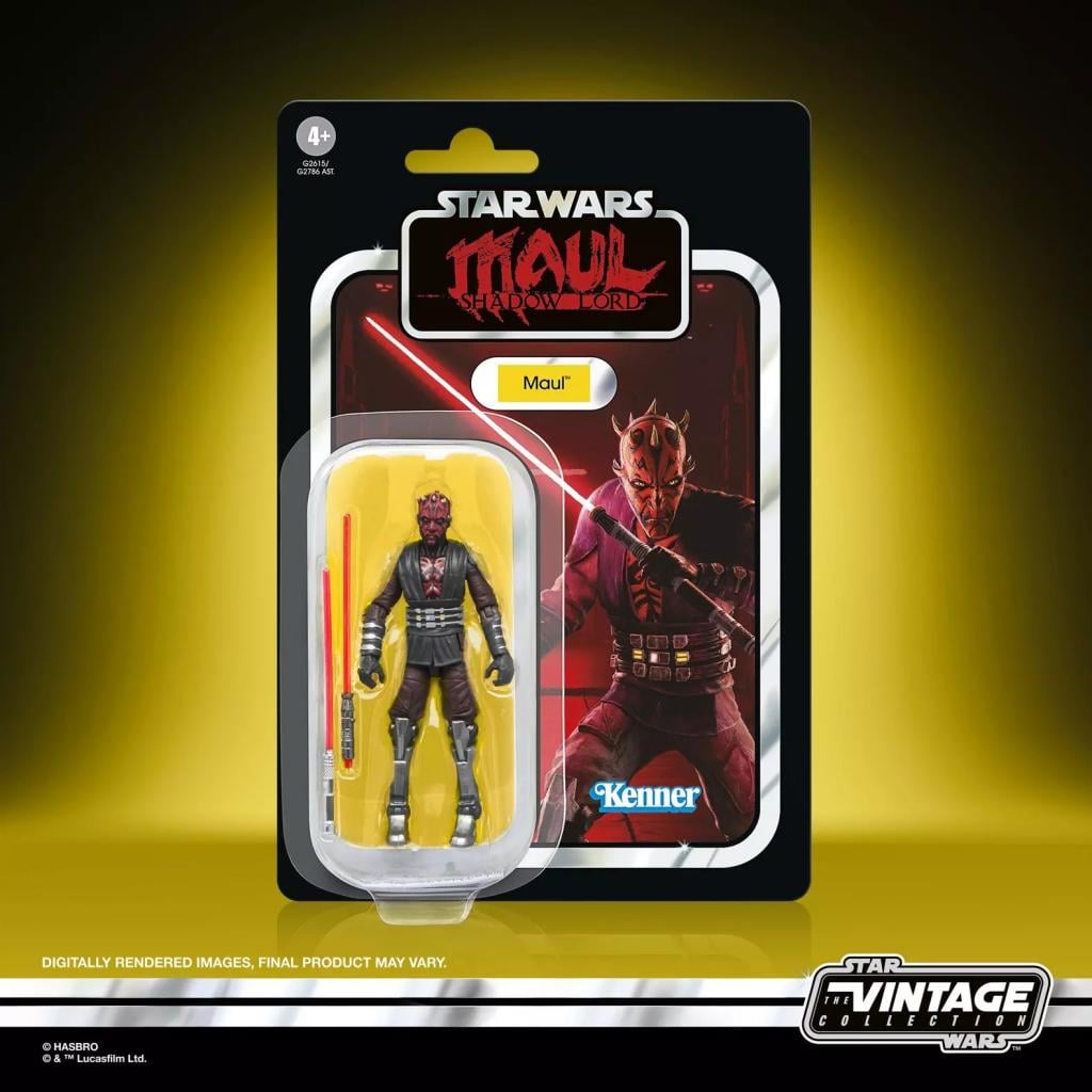 STAR WARS MAUL SHADOW LORD - Maul - Figurine Vintage Collection 10cm