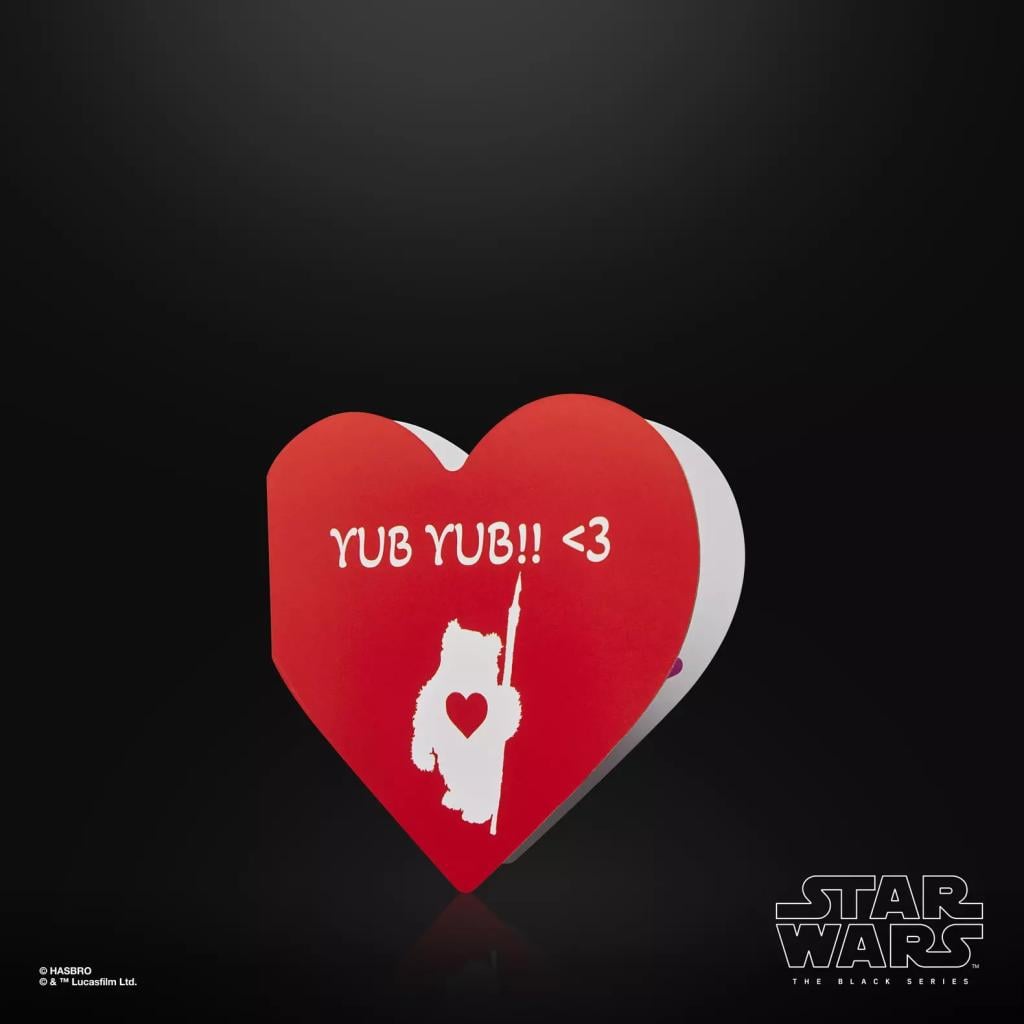 STAR WARS - Ewok (Valentine's Day Edition) -Figurine Black Series 15cm