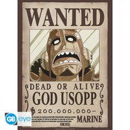 ONE PIECE - Usopp & Franky - Set de 2 posters '52x38'