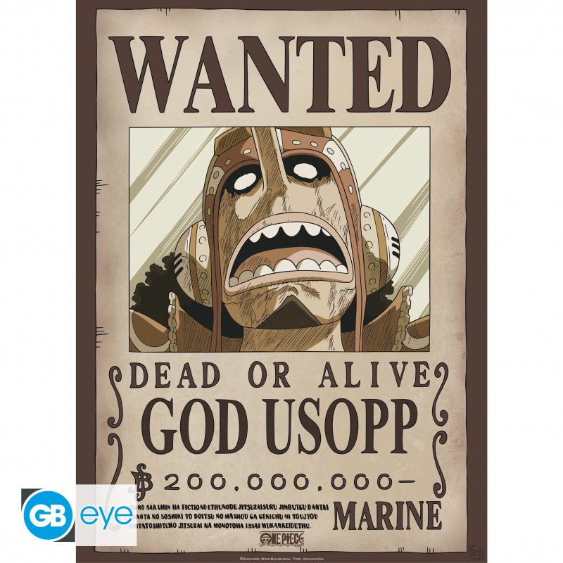 ONE PIECE - Usopp & Franky - Set de 2 posters '52x38'