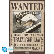 ONE PIECE - Wanted Law Wano - Poster 91x61cm