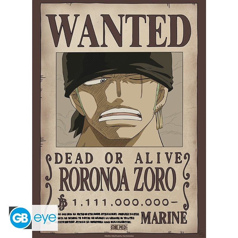 ONE PIECE - Wanted Sabo & Ace - Set de 2 posters '52x38'