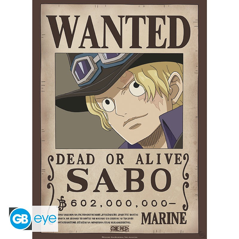 ONE PIECE - Wanted Luffy & Zoro - Set de 2 posters '52x38'