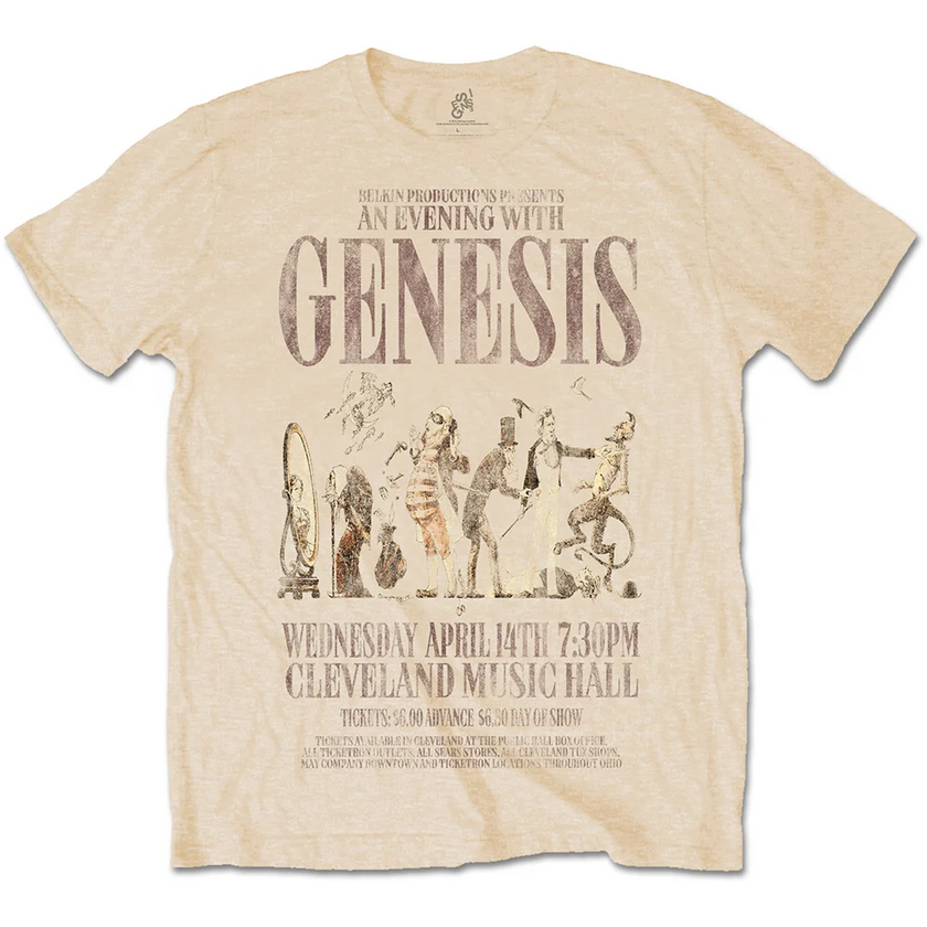 GENESIS - T-Shirt - An Evening With (S)