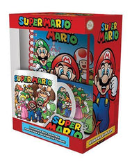 SUPER MARIO - Bumper - Mug, sous verre, Porte-clé & Carnet