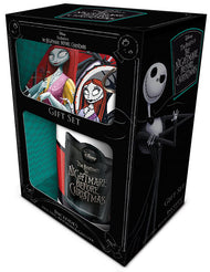 NBX - Jack & Sally - Gift Set - Mug, Sous-verre & Porte-clés