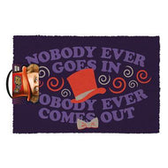 WILLY WONKA - Paillasson 40X60 - Nobody ever goes in Nobody ever ...
