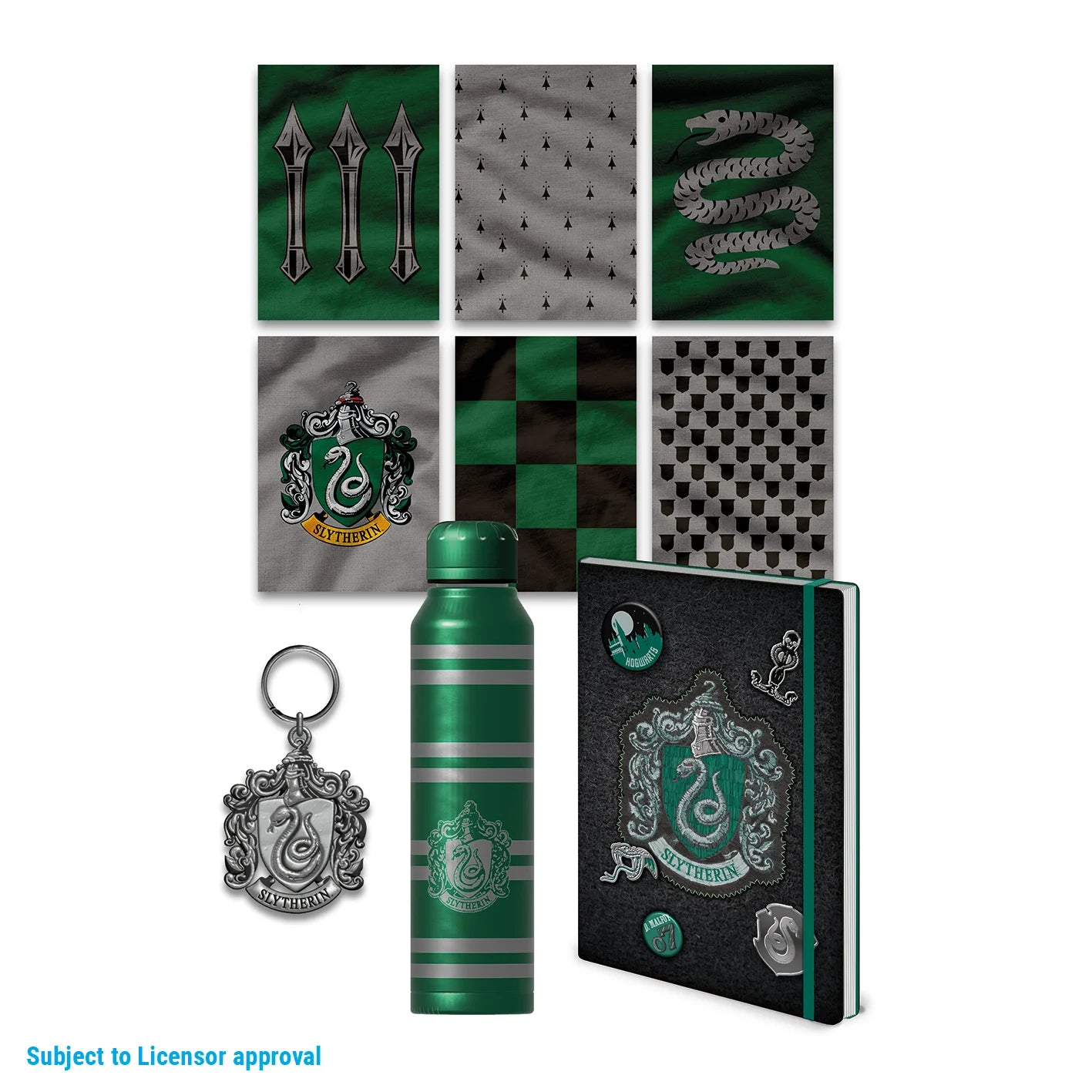 HARRY POTTER - Colourful Crest Serpentard - Coffret Cadeau premium