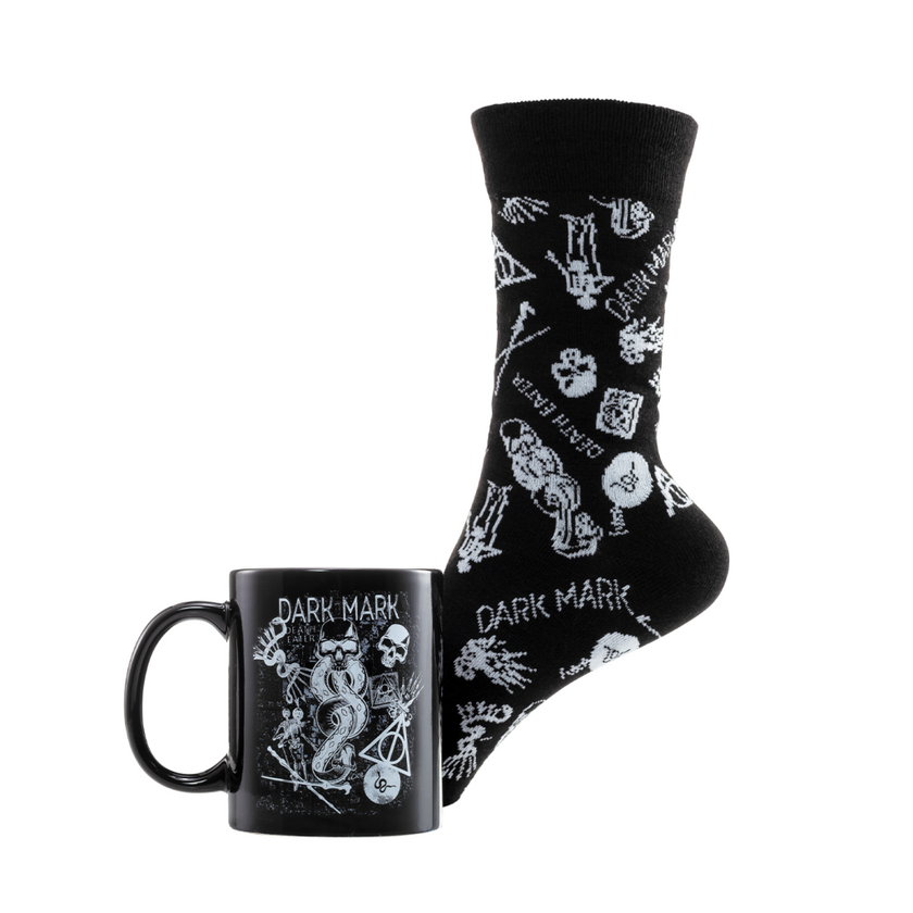 HARRY POTTER - Dark Mark - Mug 315ml et Chaussettes 41-45