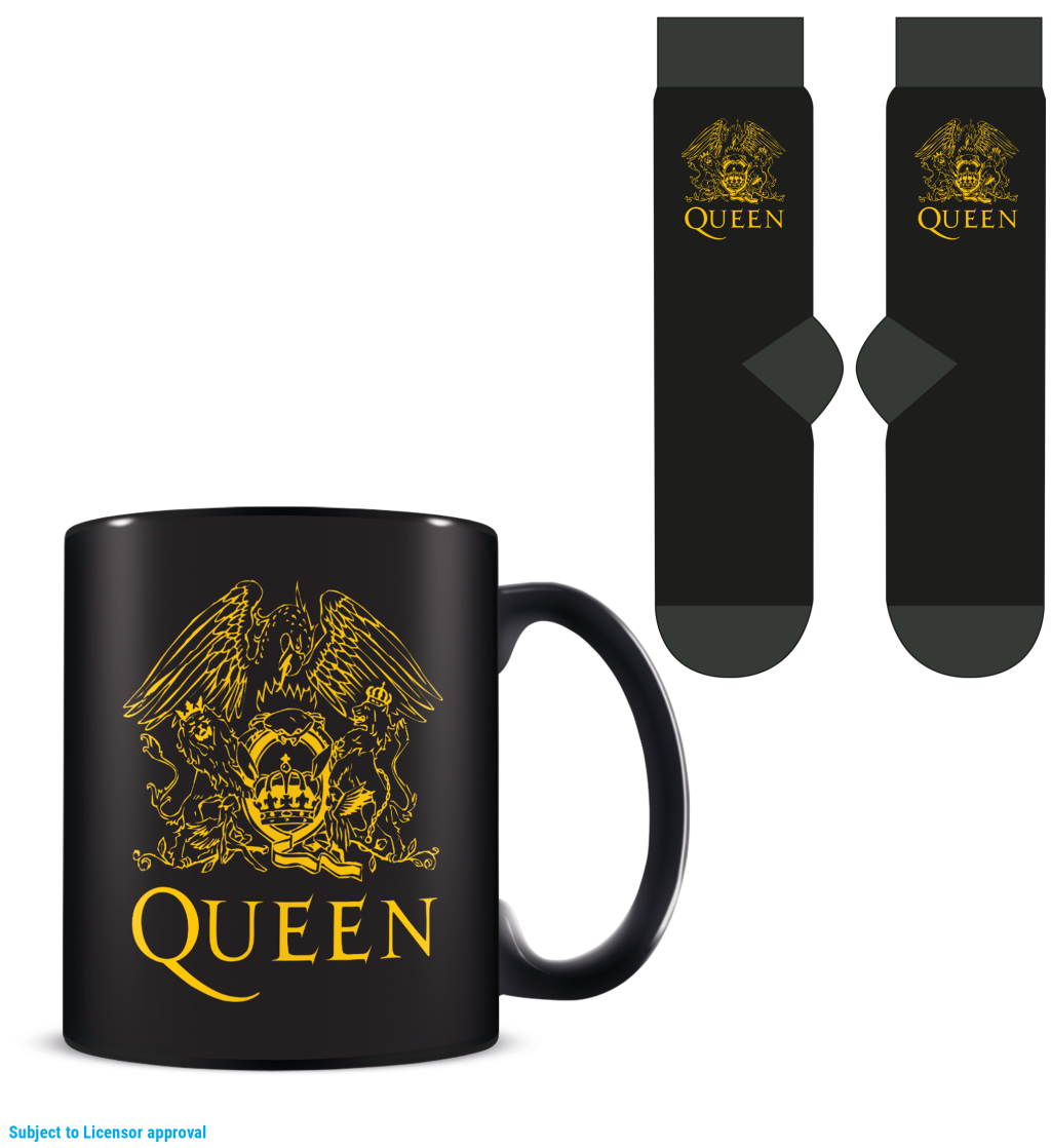 QUEEN - Queen - Mug 315ml et Chaussettes 41-45