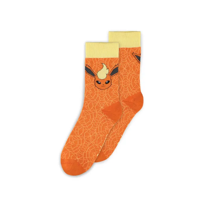 POKEMON - Evoli Evolution - Pack de 3 paires de chaussettes (T39-42)