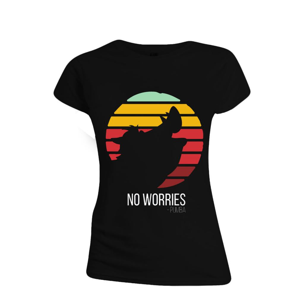 DISNEY - T-Shirt - Le Roi Lion Pumba Gradient - GIRL (XL)