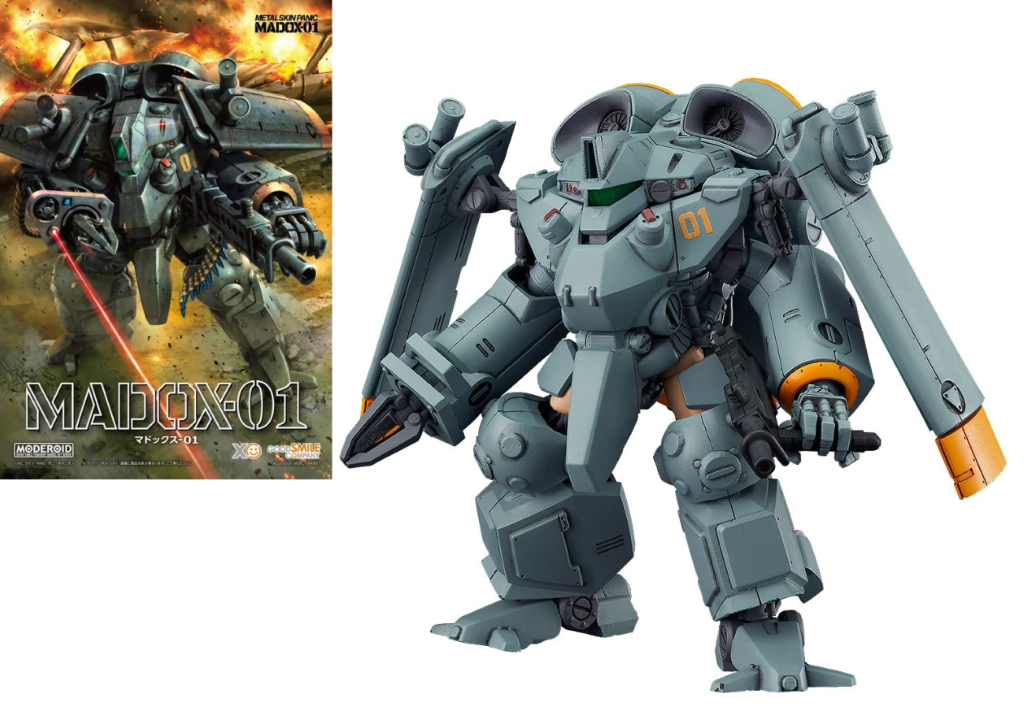 METAL SKIN PANIC - MADOX-01 - Plastic Model Kit Moderoid - 12cm
