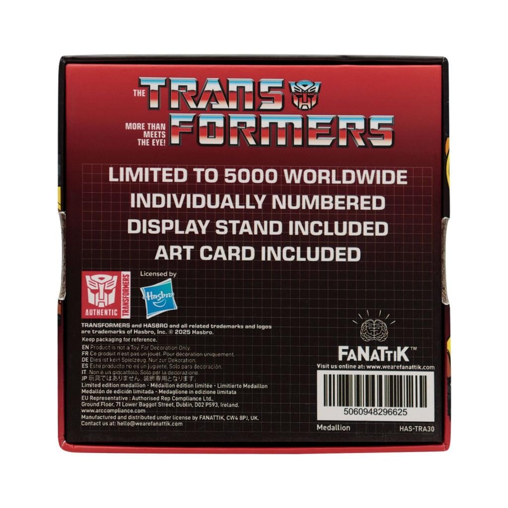 TRANSFORMERS - Bumblebee - Medallion Edition Limitée
