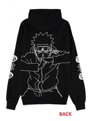 NARUTO SHIPPUDEN - Naruto - Pull à Capuche Zipper Homme (S)