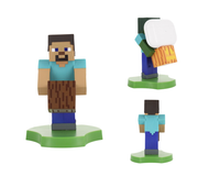 MINECRAFT - Steeve - Support Manette & Portable 'Holdem' - 11cm