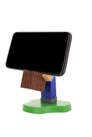 MINECRAFT - Steeve - Support Manette & Portable 'Holdem' - 11cm