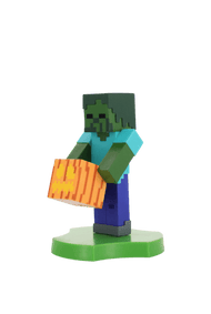 MINECRAFT - Zombie - Support Manette & Portable 'Holdem' - 11cm
