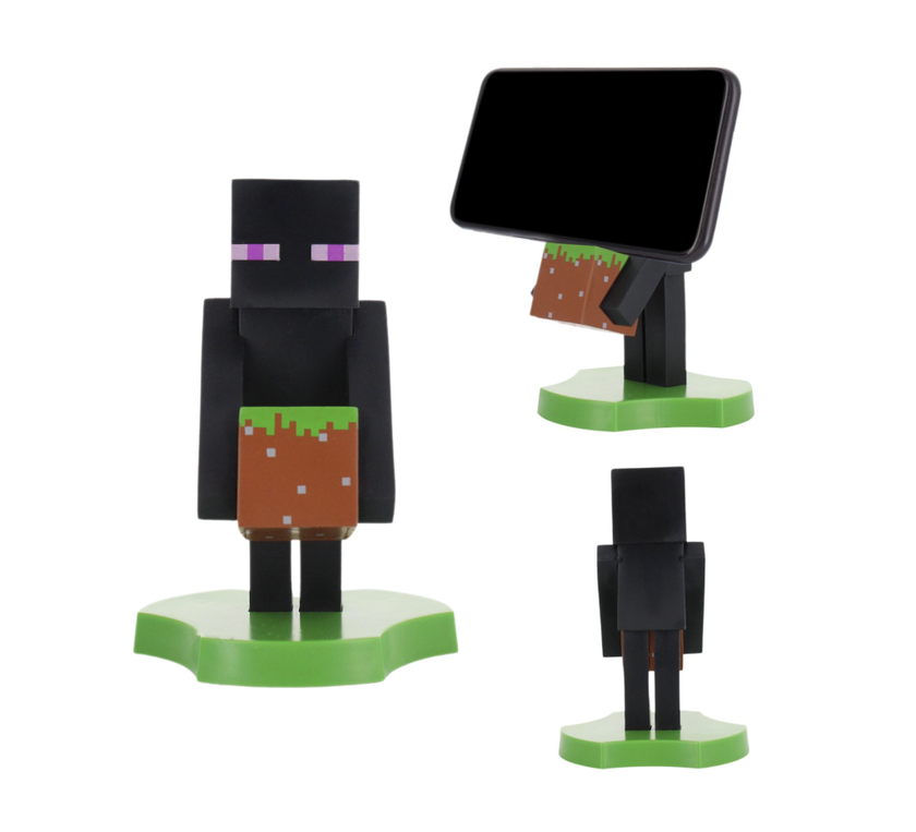 MINECRAFT - Enderman - Support Manette & Portable 'Holdem' - 11cm