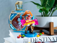 ONE PIECE NETFLIX - Buggy - Support Manette & Portable 'Holdem' - 11cm