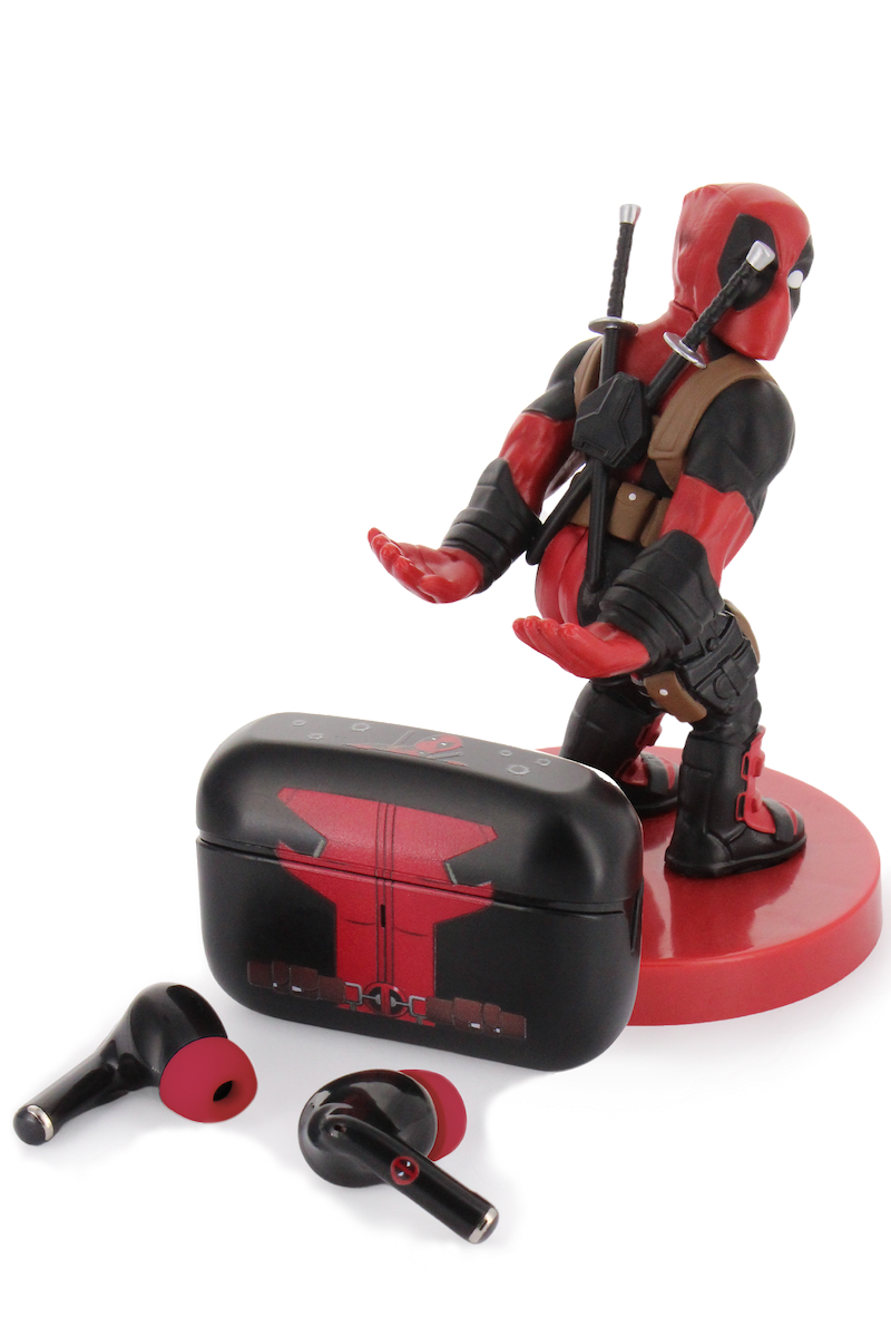 DEADPOOL - Bundle Buds Pro - Earbuds Wireless Bluetooth + Support