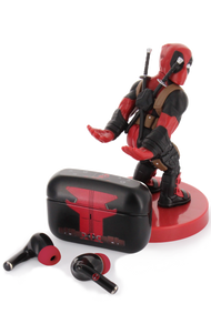 DEADPOOL - Bundle Buds Pro - Earbuds Wireless Bluetooth + Support
