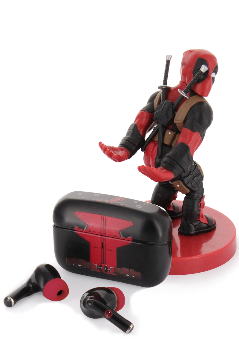 DEADPOOL - Bundle Buds Pro - Earbuds Wireless Bluetooth + Support