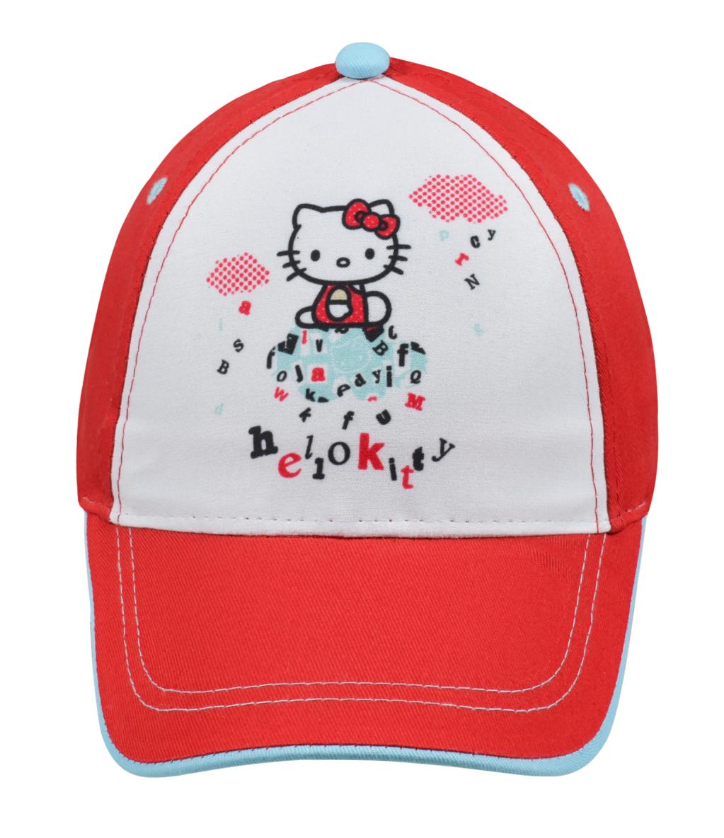 HELLO KITTY - Rouge - Casquette 52cm