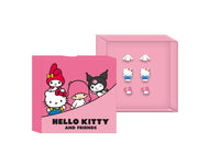 HELLO KITTY & Friends - 3 Paires de Clous d'Oreilles