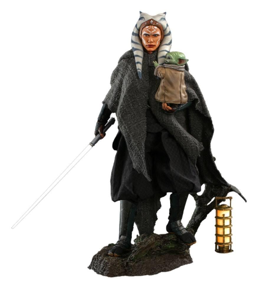 THE MANDALORIAN - Ahsoka & Grogu - Pack 2 figurines articulées 29cm