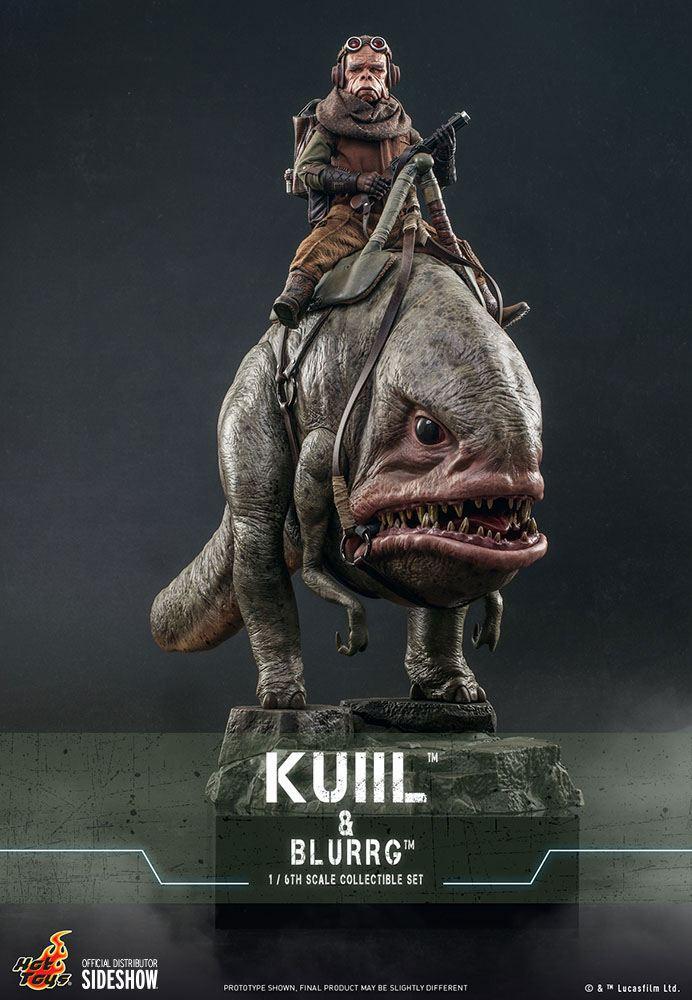 STAR WARS - Kuiil & Blurrg (The Mandalorian) - Statuettes 37cm