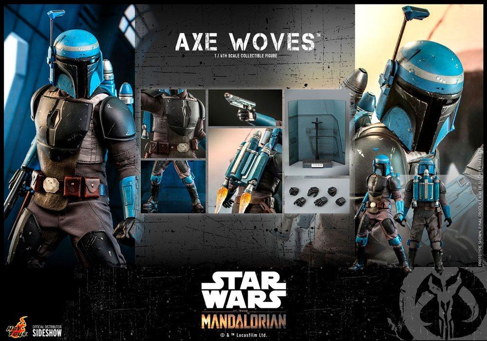 STAR WARS - The Mandalorian : Axe Woves - Figurine articulée 30cm
