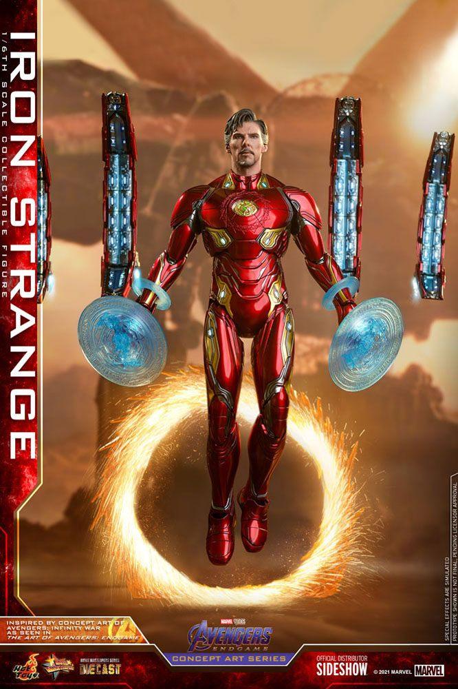 MARVEL - Iron Strange (Concept Art Series) - Statuette articulée 32cm