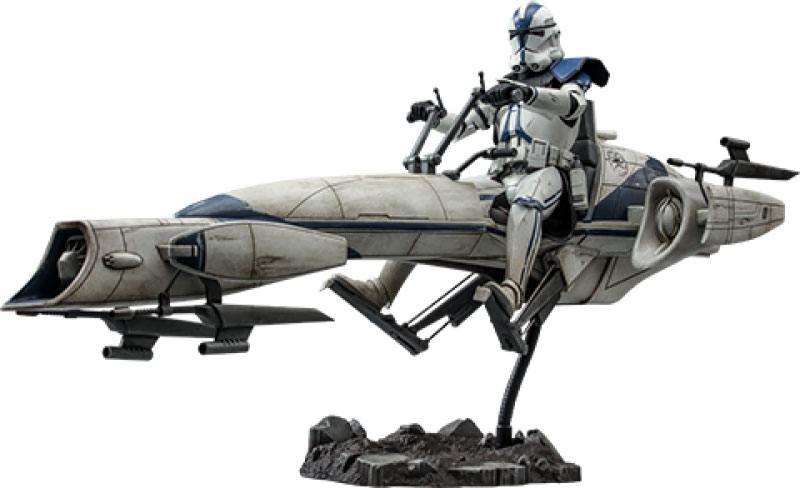 STAR WARS - Commandant Appo & BARC speeder - Figurine articulée 30cm