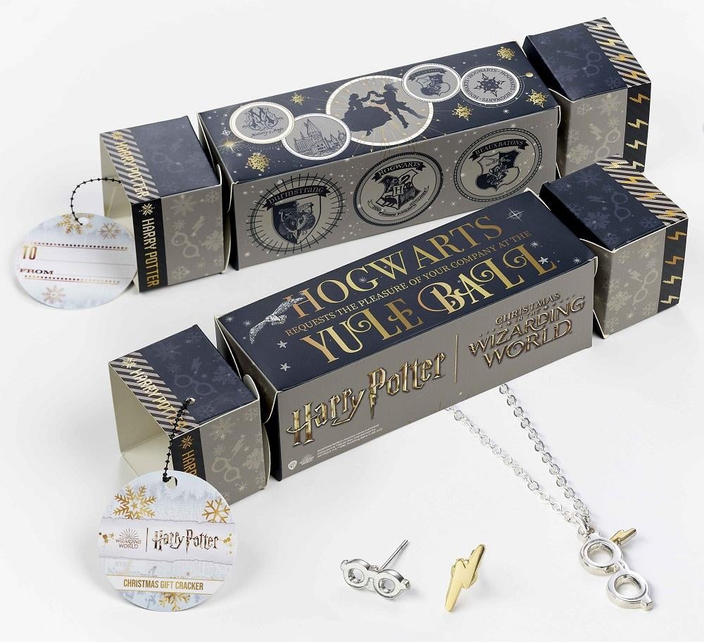 HARRY POTTER - Cracker Cadeau - Collier & Boucles d'Oreilles Lunettes