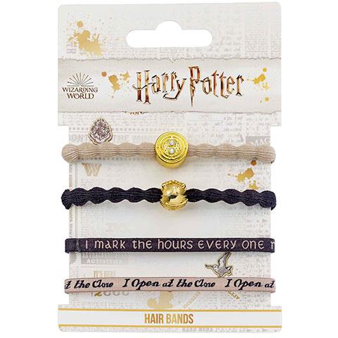 HARRY POTTER - Vif d'Or - Ensemble d'élastiques à cheveux