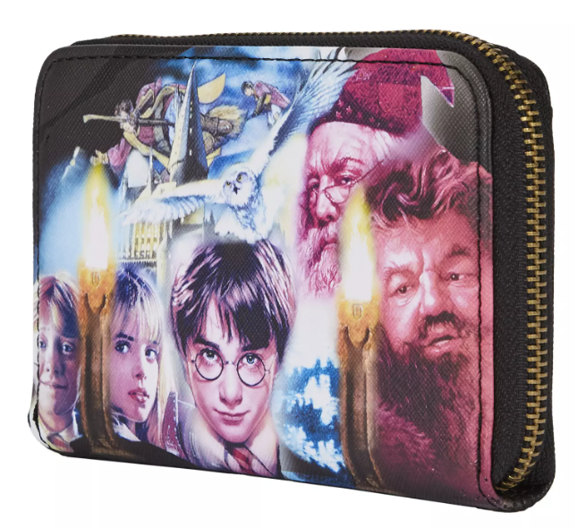 HARRY POTTER - Sorcerer Stone - Portefeuille LoungeFly '16x10cm'