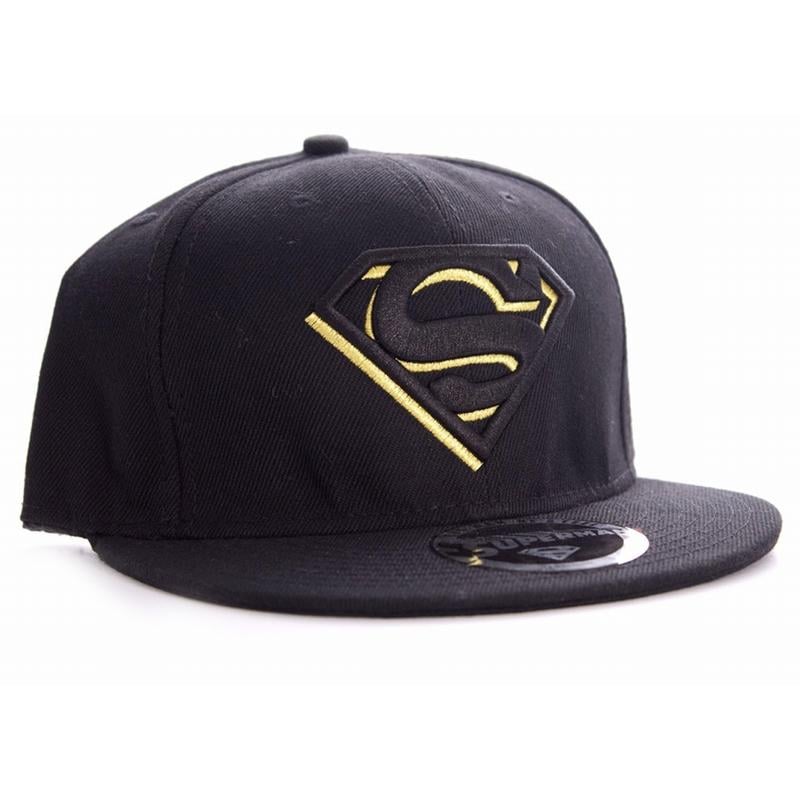 SUPERMAN - Casquette DC Comics Golden Logo - Black