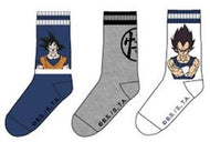 DRAGON BALL - Pack de 3 Chausettes Vegeta/Goku (T43/46)