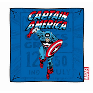 MARVEL - Housse pour Coussin - Captain America Running ( 40 x 40 )