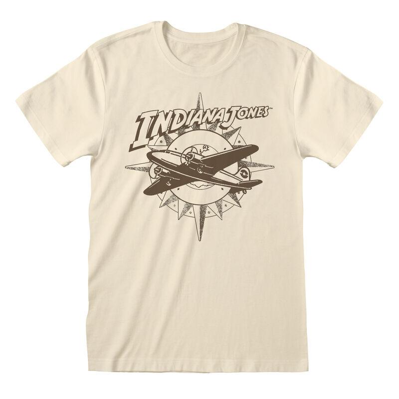 INDIANA JONES - Avion et Compas - T-Shirt Unisex (XL)