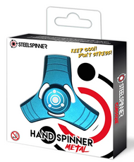 SPINNER METAL / HAND FINGER - Trispin Alu Pces 'Couleur Aléatoire'