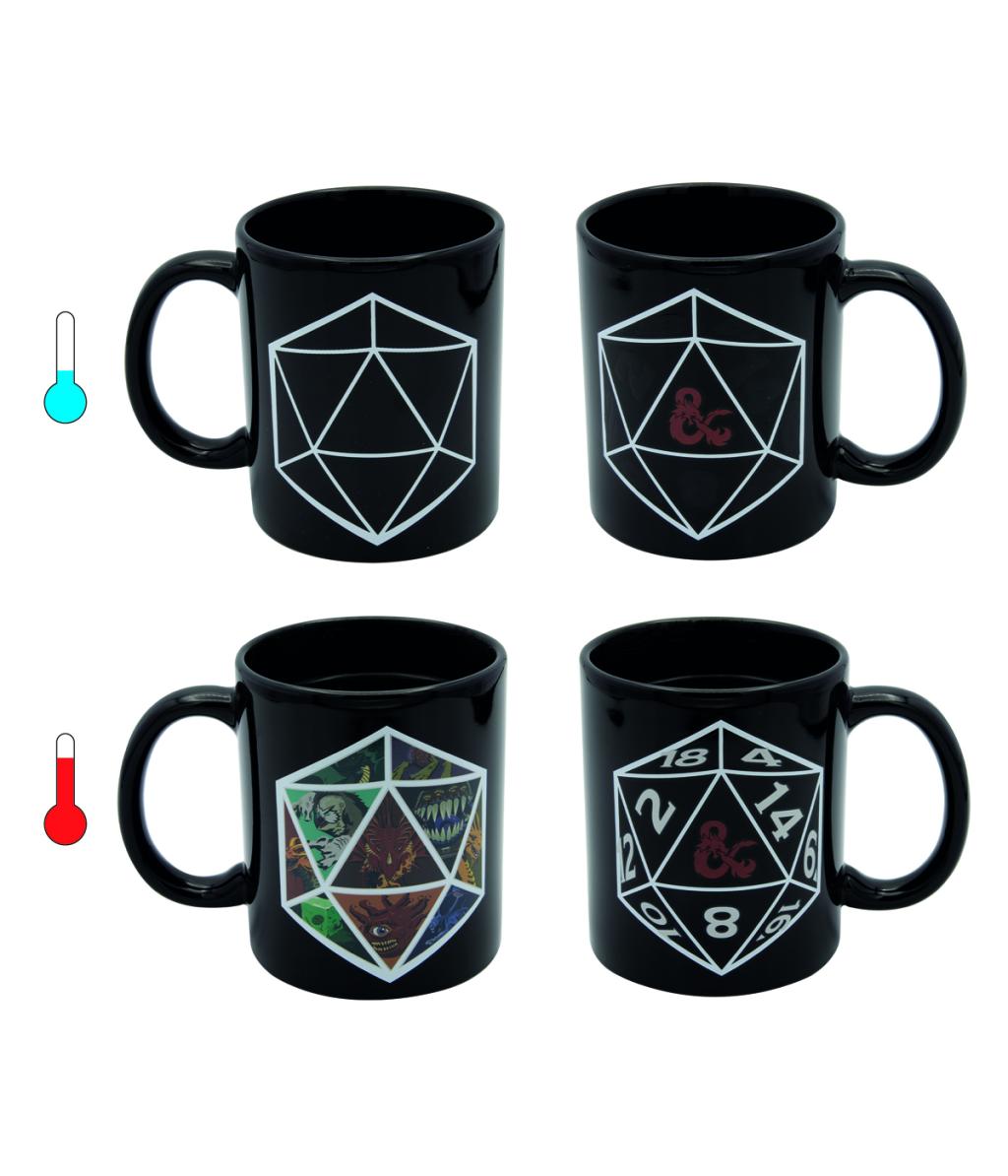 DONJONS & DRAGONS - Mug thermoréactif en céramique 320ml