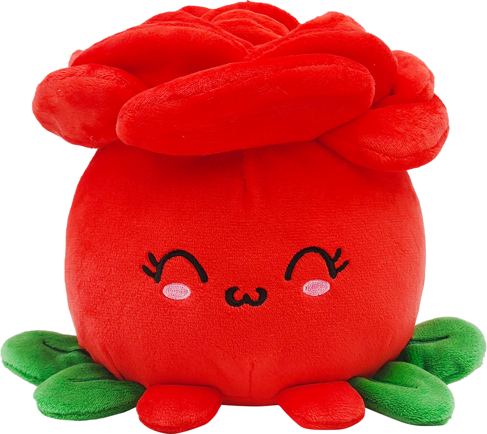 PLUSH WORLD - Yummis Flowers Rose - Peluche 16cm