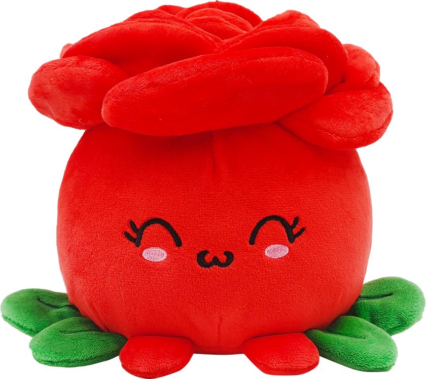 PLUSH WORLD - Yummis Flowers Rose - Peluche 16cm